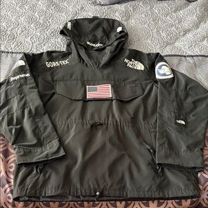 The Supreme North Face black Gore-Tex Jacket